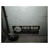 Vintage BVI tote saw with assorted ...