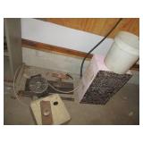 Metal pipe clamp, Painted upper cab...