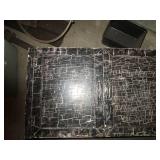 Metal pipe clamp, Painted upper cab...