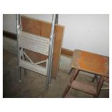 Trio of assorted stools...