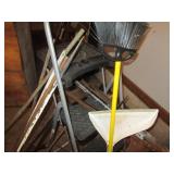 Folding painters step stool, misc l...