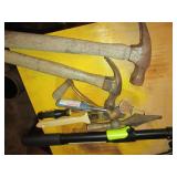 Ratcheting tree lopper, hammers and...