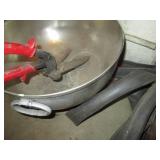 Metal Department55 bowl, hedge trim...