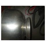 Metal Department55 bowl, hedge trim...