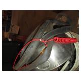 Metal Department55 bowl, hedge trim...