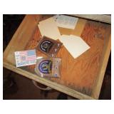 Vintage 5-drawer kitchen cabinet se...