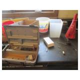 Trickle charger, drill bits, nut dr...