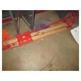 Heavy duty hi-lift jack attached to...