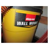 Wall Mount Shop vac with hose and o...