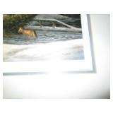 "Homeward Bound" framed, double mat...