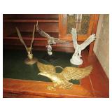 Eagle statue collection made from b...