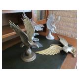 Eagle statue collection made from b...