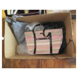 Vintage toiletry train style case, ...