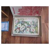 Table linens, bed linens, travel mu...