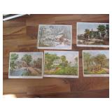 Table linens, bed linens, travel mu...