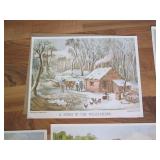 Table linens, bed linens, travel mu...