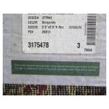 Dark tone 2.2x9ft floor runner and ...