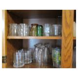 Vintage to modern glassware, high b...