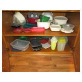 Tupperware and other food storage c...