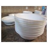 Huge lot of Corelle plates, saucers...