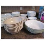 Huge lot of Corelle plates, saucers...