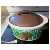 Football themed Rival Crock Pot...