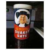 Ceramic Quaker Oats Canister shaped...