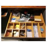 Heavy duty wood 2pc executive desk ...