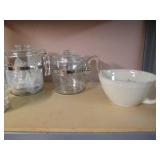 Vintage Corningware pitcher, glass ...