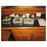 Vintage Necchi sewing notions, cera...