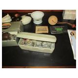 Vintage Necchi sewing notions, cera...