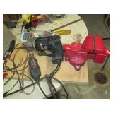 Massive lot of hand tools, 2 bench ...