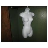 Hanging Half mold female torso mann...