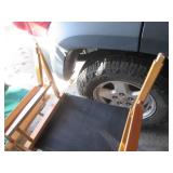 4 wood framed folding director styl...