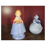 Red Wing and Little Red Riding Hood...