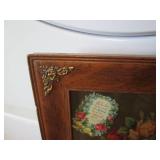 Vintage German framed blessing "The...