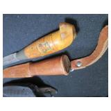 Vintage wood handled knife in decor...