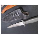 Vintage wood handled knife in decor...