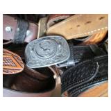 Box of mostly leather men