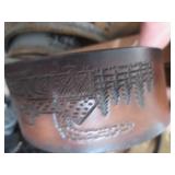 Box of mostly leather men