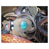 Box of mostly leather men