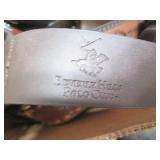 Box of mostly leather men