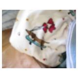 Bundle of blankets and misc bedding...