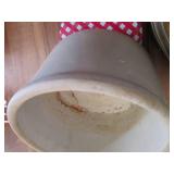 US made red wing style dish with st...