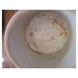 US made red wing style dish with st...