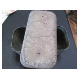 Vintage metal Scotsman swivel seat ...