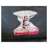 Vintage metal Holiday shell box by ...