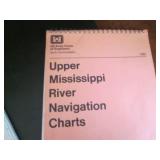 Vintage Upper Mississippi River nav...