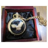 Gold tone Eagle adorned men