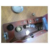 Vintage metal scale and calibration...